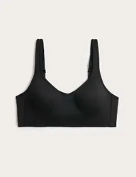 Non Wired Sports First Bra (AA-D) Black female