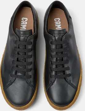 Zapatillas de piel de hombre peu terreno con cordones - Camper - FashionsVida