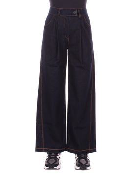 MM MAX MARA Pantaloni Blu navy
