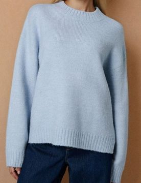 Sinsay - Maglione basic - blu