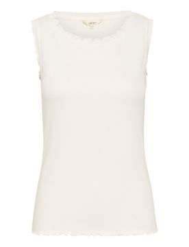 Cream Top 'Ribba' blanco natural