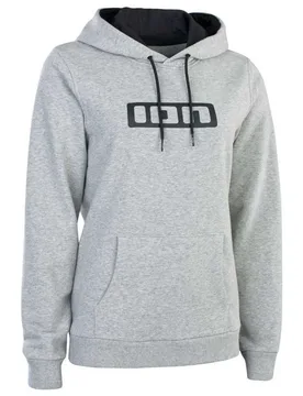Sweat à Capuche Logo Grey Melange S - Ion - FashionsVida