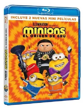 Les Minions 2 : Il était Une Fois Gru (blu-ray) Minions Espagnol Multicolor One Size unisex - UNIVERSAL STUDIOS - FashionsVida