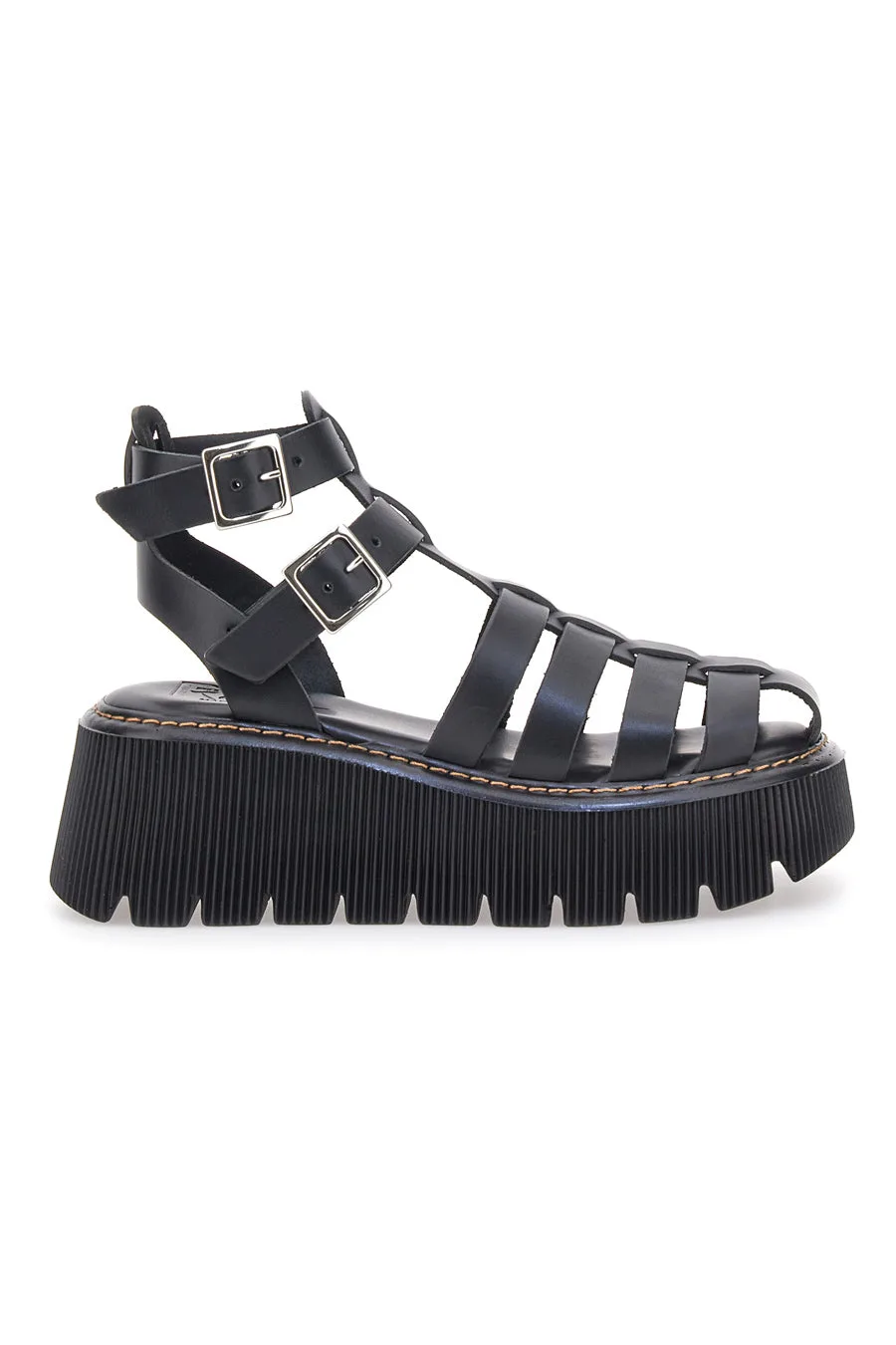 Sandali Platform in Vera Pelle 15434F 39 - PITTARELLO ROCK - FashionsVida