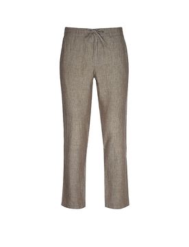Leinenhose FABIO braun 38/L30 herren