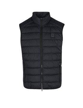 Chaleco acolchado azul S