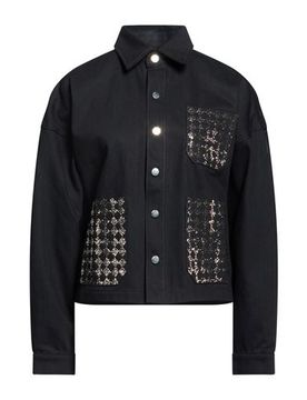 Jeansjacke/-mantel Damen Schwarz L,M,S,XS Damen