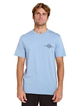 T-shirt à Manches Courtes Streamline Diamond Faded Denim XL