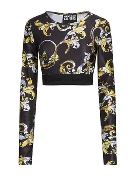 Top Damen Schwarz 30,32,34,36,38,40,42 Damen - Versace Jeans Couture - FashionsVida