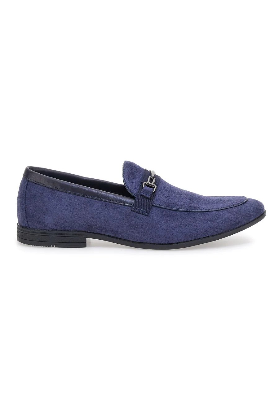 Mocassini blu con morsetto 218014 45 - CLAREMORRIS - FashionsVida