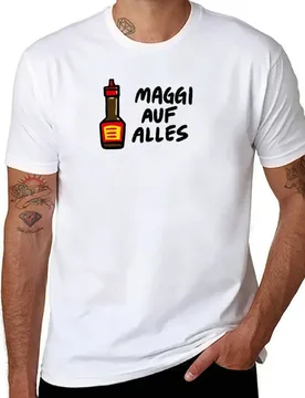 Maggi Auf Alles (Deutsch) T-Shirt cotton tshirt 100% essential t shirt T-Shirt - Aliexpress - FashionsVida