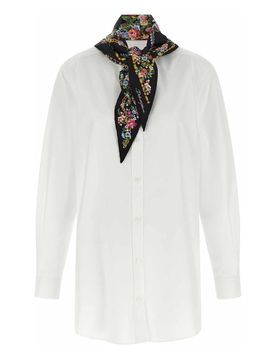 Dolce & Gabbana Camicia Con Sciarpa