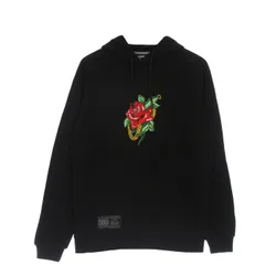 Felpa Leggera Cappuccio Uomo Rosa Hoodie Black