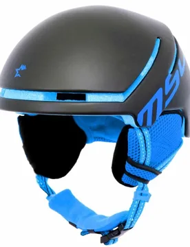 Casque Snow Inmold Black / Blue M-L unisex - MSC - FashionsVida