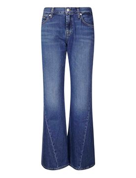 Spencer Flare Mesa con cucitura attorcigliata