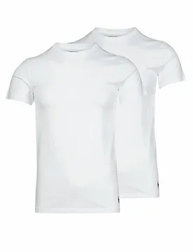 POLO T-Shirt 2er Pkg weiss XXL herren - Ralph Lauren - FashionsVida