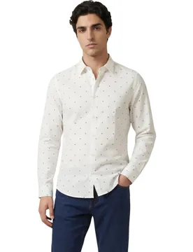 Herren Hemd Weiß 514465
