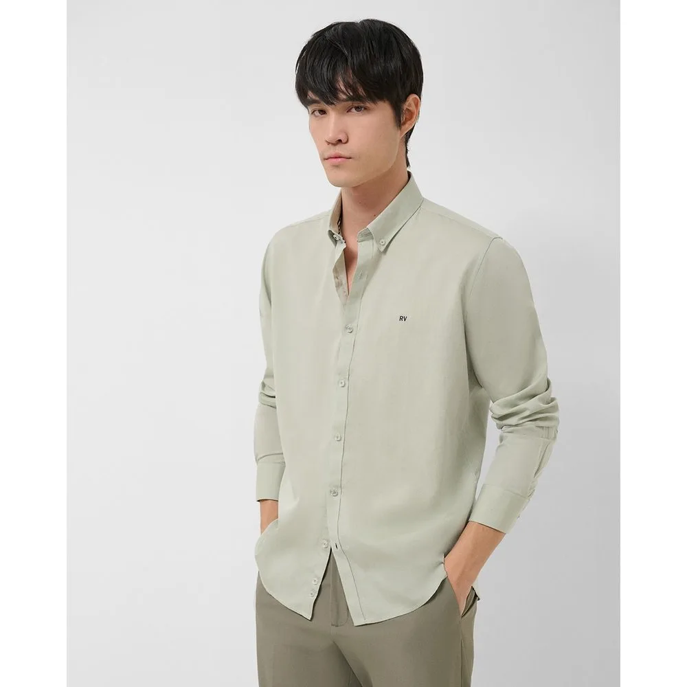 Camisa sport de hombre regular fit Oxford - Roberto Verino - FashionsVida