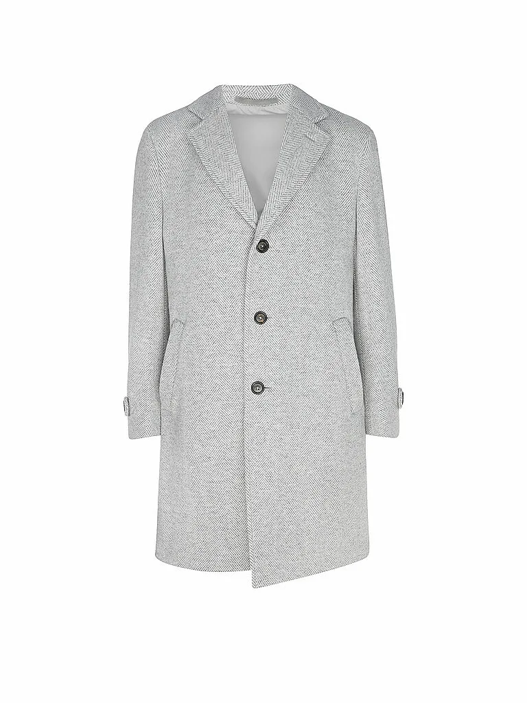 Eleventy Wollmantel gris claro 52 - Eleventy - FashionsVida