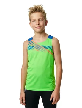 Elite X Sleeveless T-shirt Fluor Green / Royal 12-14 Years Boys - Joma - FashionsVida