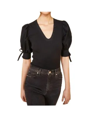 Ribbed Cotton Pia Top - Ulla Johnson - FashionsVida