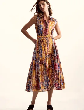 Robe conçue par Mr. Christian Lacroix MATERIAL FINISHES XS female - Desigual - FashionsVida