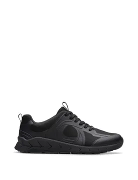 Kids' School Trainers (3 Large - 7 Large) Black male - Clarks - FashionsVida
