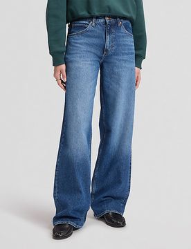 Rider Loose Straight Jean Mid Turn Größe 26x33 female