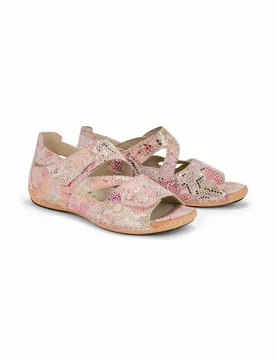 Sandalenschuh Capri - Multicolor - female - Size: 40 - Waldläufer - FashionsVida