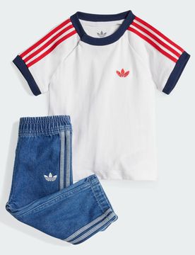 Completo Denim Infant 2-3A Medium Blue Denim / White