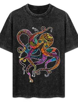 Electric Octopus T-Shirt Lightweight Running Sports T-Shirt - Aliexpress - FashionsVida