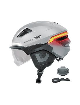 Casco de bicicleta Hyp-E-BL.ACE plata 51-54CM