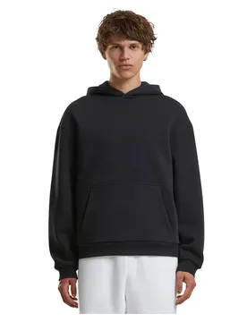 Felpa Con Cappuccio Fluffy Black 5XL