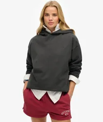 Superdry Damen Studios Hoodie Schwarz - Größe: 36