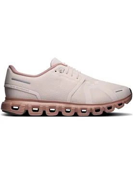 Chaussures lifestyle - Cloud 6 W Oyster/Biscuit - Taille 38 - Rose - On - FashionsVida