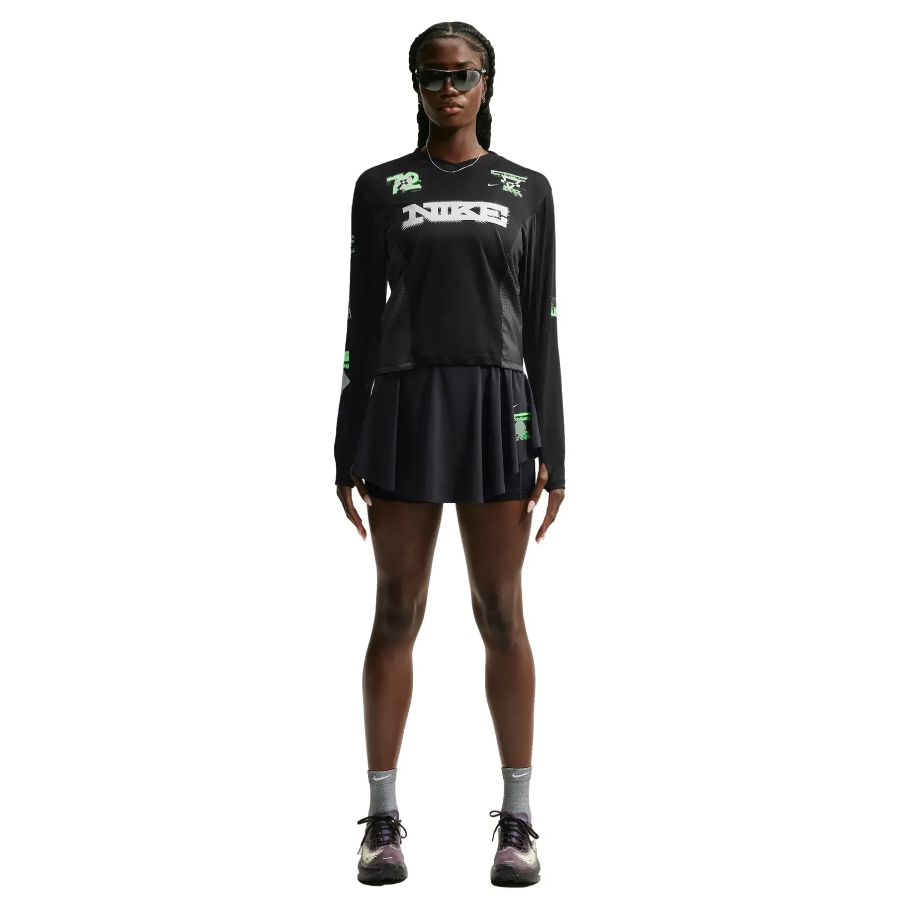 Trainingsoberteil, Damen Swift - Noir - female - Size: L - Nike - FashionsVida