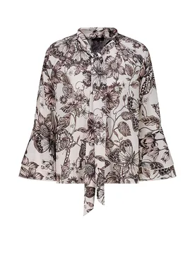 Monari Blouse marron 36 - monari - FashionsVida