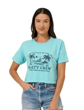 T-shirt à Manches Courtes Charter Skimmer Aquamarine M