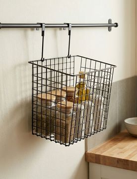 Organizer da cucina sospeso - nero