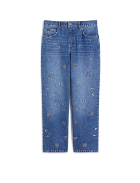 Jeans 7/8 WKDMANETTA bleu 36 - Max Mara - FashionsVida