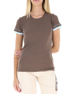T-shirt tessuto tecnico MARRONE 42