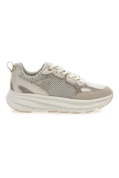 Sneakers da donna beige con inserti mesh Pittarello 8W25069 39