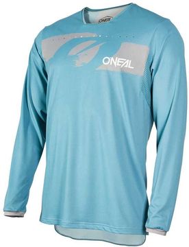 Maglia Moto Cross Enduro Mtb ELEMENT FR HYBRID Blu Ghi taglia XL