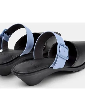 Mules de tacón de mujer Anita de piel - Camper - FashionsVida