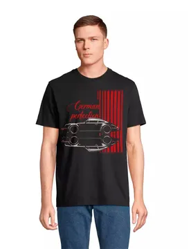 T-shirt à Manches Courtes German Perfection Black L