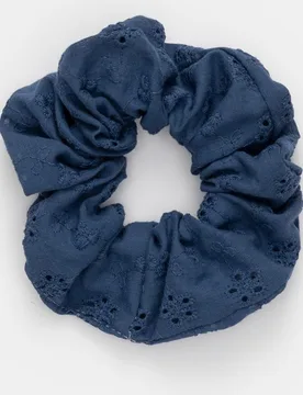 Coletero scrunchie grande tejido ibicenco - Siena - FashionsVida