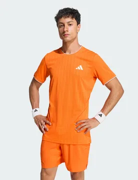 T-SHIRT TENNIS CLIMACOOL+ FREELIFT PRO XS Pure Orange - Adidas - FashionsVida