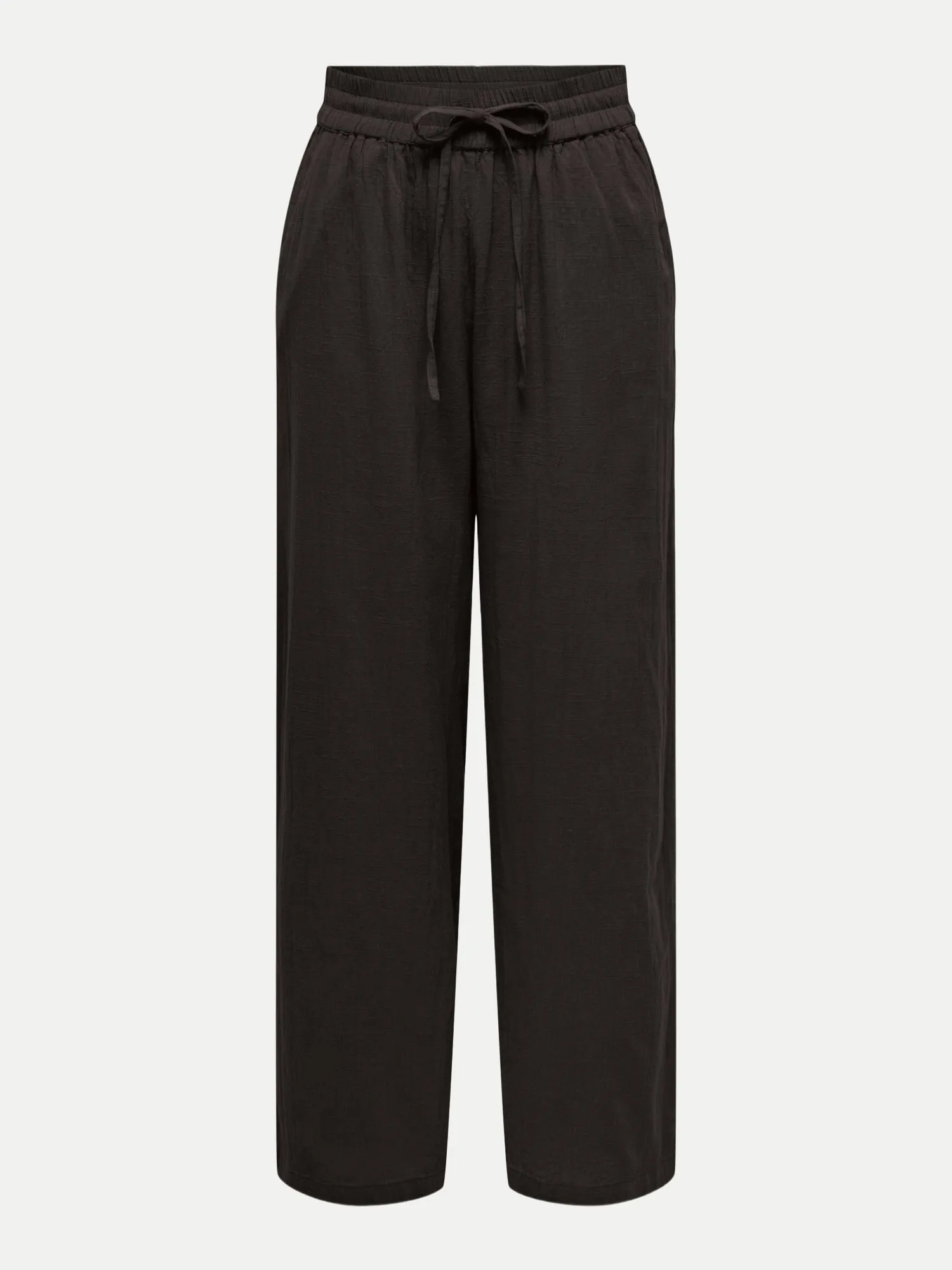 Hose ONLTIZANA mit Kordelzugverschluss Schwarz L - Only - FashionsVida