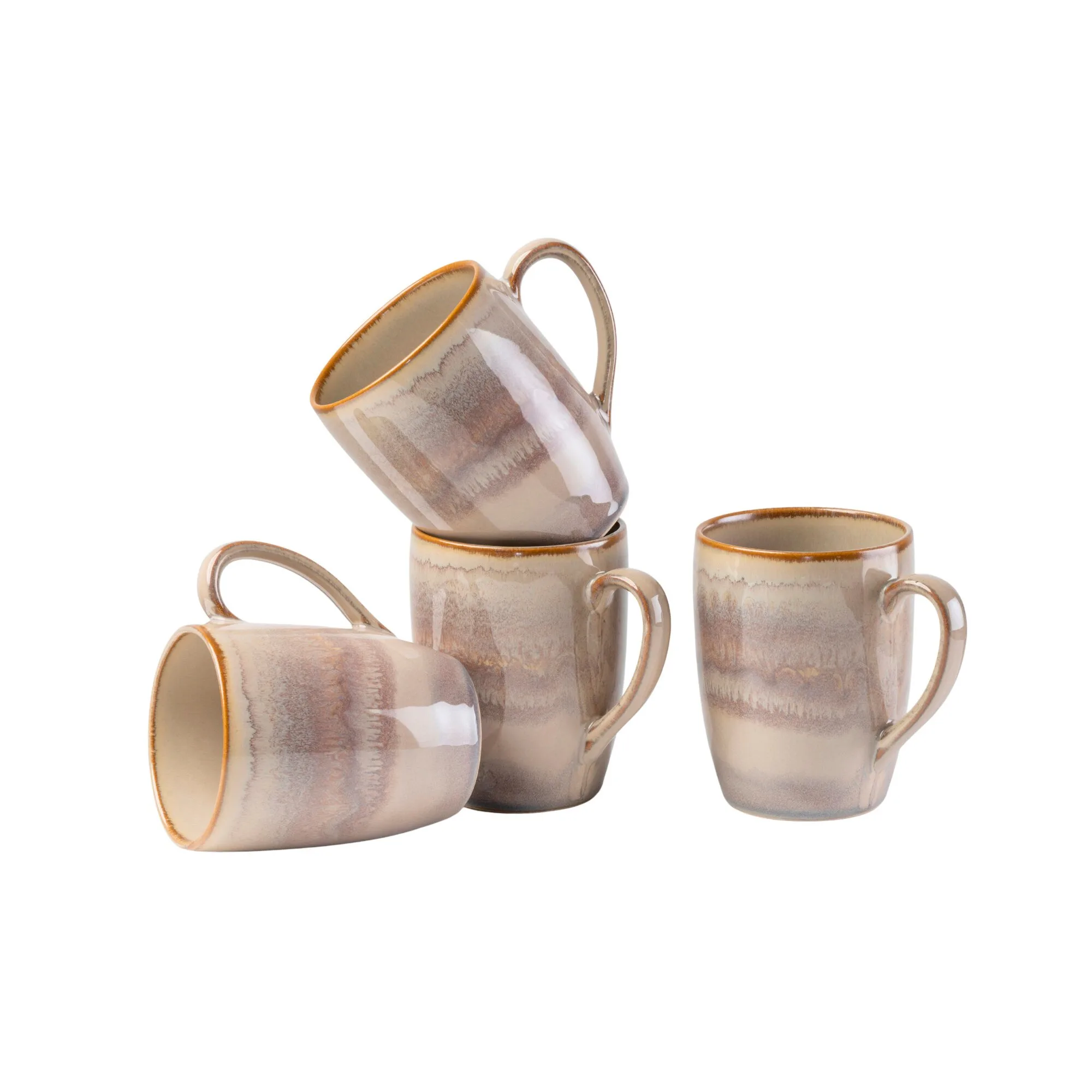 Kaffeebecher-Set, Steinzeug Nebelwald - MODERNE HAUSFRAU - FashionsVida
