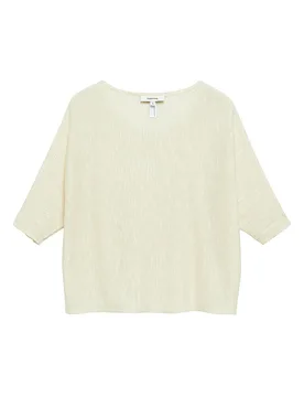 Comma Pullover blanco M - Comma - FashionsVida